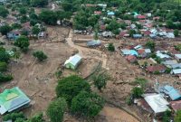 Kerusakan Yang Diakibatkan Banjir Bandang di Waiwerang, Adonara Timur, Kabupaten Flores Timur. (ANTARA/ADITYA PRADANA PUTRA)