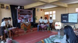 Lomba Debat SMAS Karya Ruteng (Dok: SRT/Newsline NTT) 