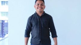 Asten Bait Ketua Umum Ikatan Kaum Intelektual Fatuleu(IKIF) sekaligus Aktivis mahasiswa.Foto:Fb/Asten Bait