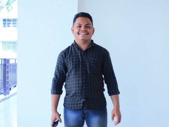 Asten Bait Ketua Umum Ikatan Kaum Intelektual Fatuleu(IKIF) sekaligus Aktivis mahasiswa.Foto:Fb/Asten Bait