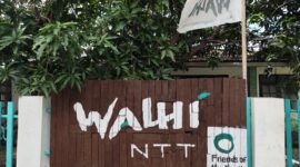 Foto : Papan Nama Sekretariat Walhi NTT (Sumber Doc. Media Walhi NTT)
‎