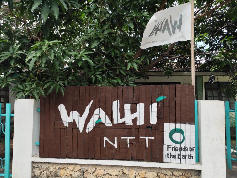 Foto : Papan Nama Sekretariat Walhi NTT (Sumber Doc. Media Walhi NTT)
‎
