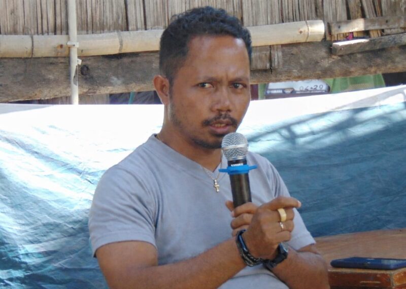 Ketua Pelaksana Harian (PH) Aliansi Masyarakat Adat Nusantara (AMAN), Maximilianus Herson Loi (Doc.AMAN).