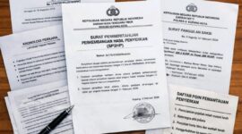 Surat Pemberitahuan Perkembangan Hasil Penyidikan (SP2HP) dan surat panggilan saksi  sebagai bagian dari proses penanganan perkara. Foto:(Doc.Istimewa)