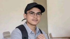 Sandiang Kaya Ndapa Namung, aktivis mahasiswa dan Ketua Bidang Penalaran dan Keilmuan Ikatan Pelajar Mahasiswa Asal Sumba Timur (IPMASTIM) Kupang.Foto:Sandiag