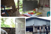 Kondisi rumah keluarga Dominggus Ulu Kehi di Dusun Baumauk, Desa Renrua, yang mengalami kerusakan parah dan tidak layak huni.(Foto:Dok.Ist)
‎