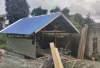 Bangunan BUMDes Sonaf Oepliki (5×7 m) senilai Rp190 juta belum rampung hingga Maret 2026, disorot IKMAS-TTS. (Dok.Ist)