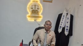 Advokat dan Praktisi Hukum Rikhardus Ikun, S H.,M.H.,C.MSP.,C.NSP.,C.LFS.,C.CPr.Foto:Rian/Newsline 
‎