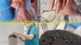 Kondisi korban usai insiden bentrokan saat upaya penyelesaian sengketa adat di Manlea, Minggu (22/2/2026). Foto:Doc.Istimewa
‎