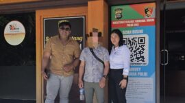 Tim Kuasa Hukum James Richard & Partners hadir memberikan pendampingan hukum secara langsung terhadap saksi krusial berinisial F dalam proses pemeriksaan di hadapan penyidik. Sumber Dok: Istimewa.

