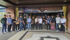 kuasa hukum dari Law Firm James Richard & Partners resmi membuat laporan polisi ke Polres Badung. Sumber Dok: Adv Florianus.