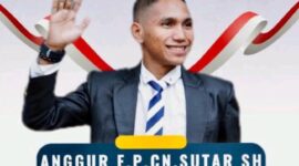 Angur Etaria Putra C.N. Sutar, S.H., putra Labuan Bajo yang dikenal dengan kepemimpinan sederhana dan berorientasi kerja nyata.  