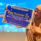 Humaira Salma Djawas, mahasiswa Universitas Muhammadiyah Kupang, menerima penghargaan Juara 3 International Public Speaking Competition di Penang, Malaysia, 17 April 2026. 