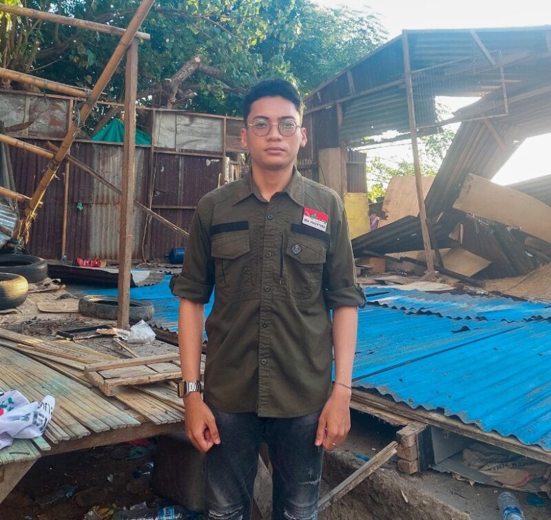 Jordan Geru,Wakil Sekretaris Jenderal BEM Nusantara Provinsi Nusa Tenggara Timur (NTT). Foto:Dok.Jordan/