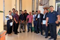 Tim kuasa hukum dari Kantor Law Firm James Richard and Partners menghadiri persidangan terdakwa di Pengadilan Negeri Denpasar. (Sumber Dok: Adv Florianus).
