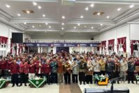 Civitas akademika universitas Muhammadiyah Kupang bersama Prof. Dr. Abdul Mu’ti, M.Ed. Usai gelar Kuliah Tamu. (Sumber Dok: Humas UM.Koe)