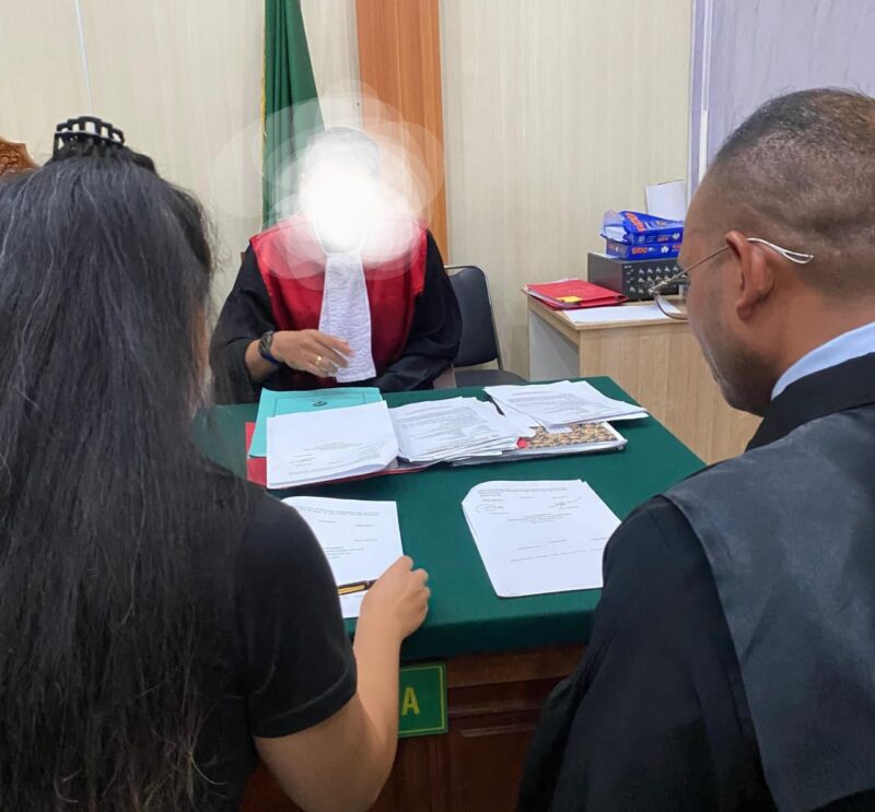 Tim kuasa hukum dari Law Firm James Richard & Partners berhasil menyelesaikan perkara pidana di Pengadilan Negeri Denpasar. Sumber Foto Dok: Adv Florianus.