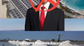Ilustrasi Cipayung plus Kupang menolak kehadiran wakil presiden RI di PSN Tambak Garam Kab. Rote Ndao.Foto:Dok.Istimewa