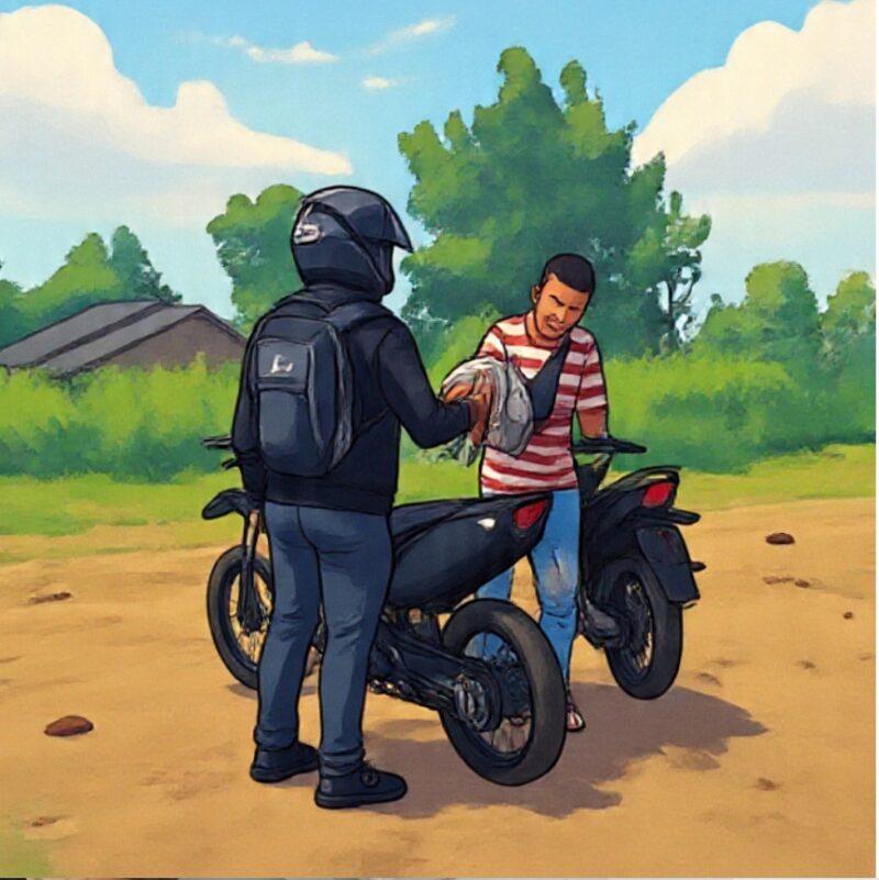 Ilustrasi penarikan paksa oleh pihak debt collector FIF.Foto:Doc.Ist/
‎