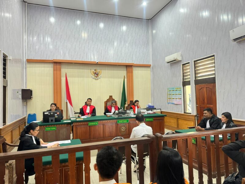 Sidang lanjutan kasus dugaan tindak pidana penipuan dan penggelapan kembali bergulir di pengadilan. (Sumber foto dok: Adv Florianus).