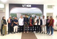 Kunjungan perwakilan Kementerian Koordinator Bidang Pembangunan Manusia dan Kebudayaan (Kemenko PMK), Kementerian Pemuda dan Olahraga (Kemenpora), KONI Nusa Tenggara Timur, serta Diaspora Provinsi NTT di Aula Gedung B Universitas Muhammadiyah Kupang. (Sumber foto dok: Hefri Persli)