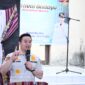 Wali Kota Kupang, dr. Christian Widodo, saat memberikan sambutan pada pembukaan Event Budaya Kelurahan Naioni di Kantor Lurah Naioni, Jumat (07/08/2026).
‎