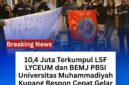 LSF LYCEUM Kupang bersama Badan Eksekutif Mahasiswa Jurusan (BEMJ) Pendidikan Bahasa dan Sastra Indonesia (PBSI) Universitas Muhammadiyah Kupang (Foto Dok: Hefri Persli wartawan/newsline.id)