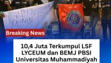 LSF LYCEUM Kupang bersama Badan Eksekutif Mahasiswa Jurusan (BEMJ) Pendidikan Bahasa dan Sastra Indonesia (PBSI) Universitas Muhammadiyah Kupang (Foto Dok: Hefri Persli wartawan/newsline.id)