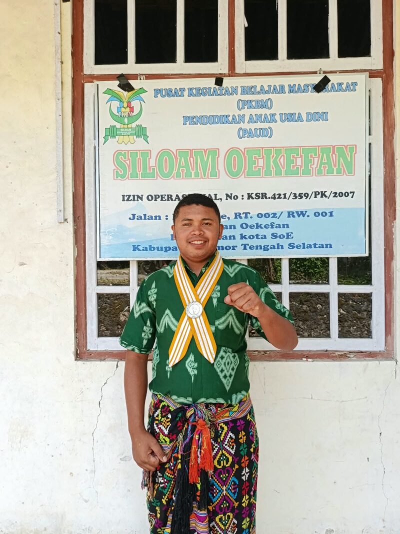 Ketua Ikatan Mahasiswa Timor Tengah Selatan (IKMAS-TTS), Junar Yunardi D. Tamapni.Foto: Pribadi/