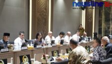 Suasana Rapat kerja Badan Legislasi DPR RI yang menetapkan RUU Reforma Agraria masuk Prolegnas Prioritas 2026 di Senayan, Jakarta Senin (24/08/2026).Foto:KPA/
‎