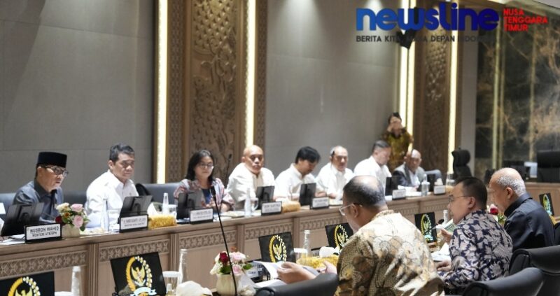 Suasana Rapat kerja Badan Legislasi DPR RI yang menetapkan RUU Reforma Agraria masuk Prolegnas Prioritas 2026 di Senayan, Jakarta Senin (24/08/2026).Foto:KPA/
‎