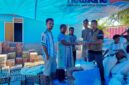 Penyerahan bantuan oleh Ketua Koordinator KPA wilayah NTT,Honorarius Quintus Ebang kepada korban bencana di NTT, Jumat  (21/08/2026). Foto:INO/
