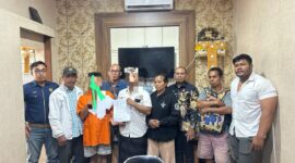 Tim Kuasa Hukum dari LAW FIRM JAMES RICHARD AND PARTNERS Bersama keluarga korban mendampingi Proses hukum yang di tangani Penyidik Satlantas Polresta Denpasar. Sumber foto dok: Adv Florianus.