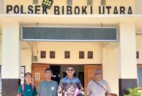 Foto bersama Kuasa Hukum bersama korban usai memberikan keterangan di Polsek Biboki Utara,Foto: Doc.Kuasa Hukum/
‎
‎