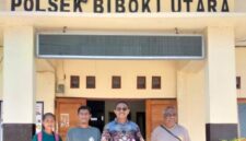 Foto bersama Kuasa Hukum bersama korban usai memberikan keterangan di Polsek Biboki Utara,Foto: Doc.Kuasa Hukum/
