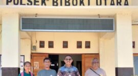 Foto bersama Kuasa Hukum bersama korban usai memberikan keterangan di Polsek Biboki Utara,Foto: Doc.Kuasa Hukum/
‎
‎