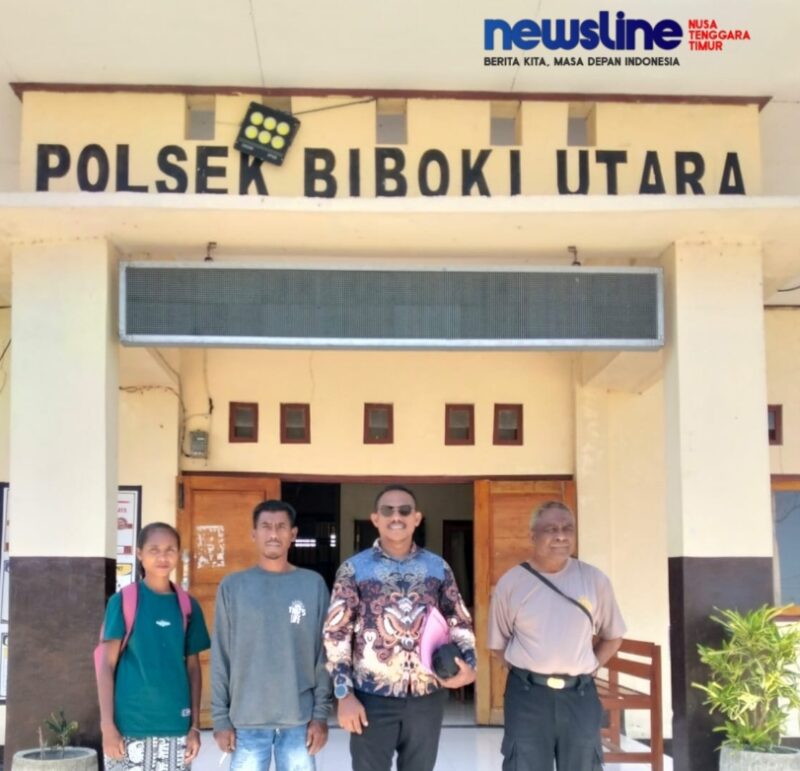 Foto bersama Kuasa Hukum bersama korban usai memberikan keterangan di Polsek Biboki Utara,Foto: Doc.Kuasa Hukum/
‎
‎