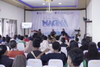 Universitas Muhammadiyah Kupang menggelar kegiatan MAGMA (Muhammadiyah Advisory for German Migration Access) untuk membuka wawasan mahasiswa mengenai peluang studi dan karier di Jerman, bertempat di Aula Gedung E Lantai III UMKOE, Sabtu (17/10/2026). Sumber foto dok: Fajar Ar Masyur.